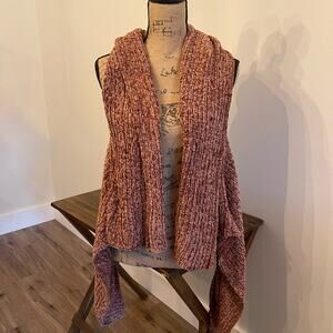 NWT Krazy Kat Knit Sleeveless Cardigan Size S/M
